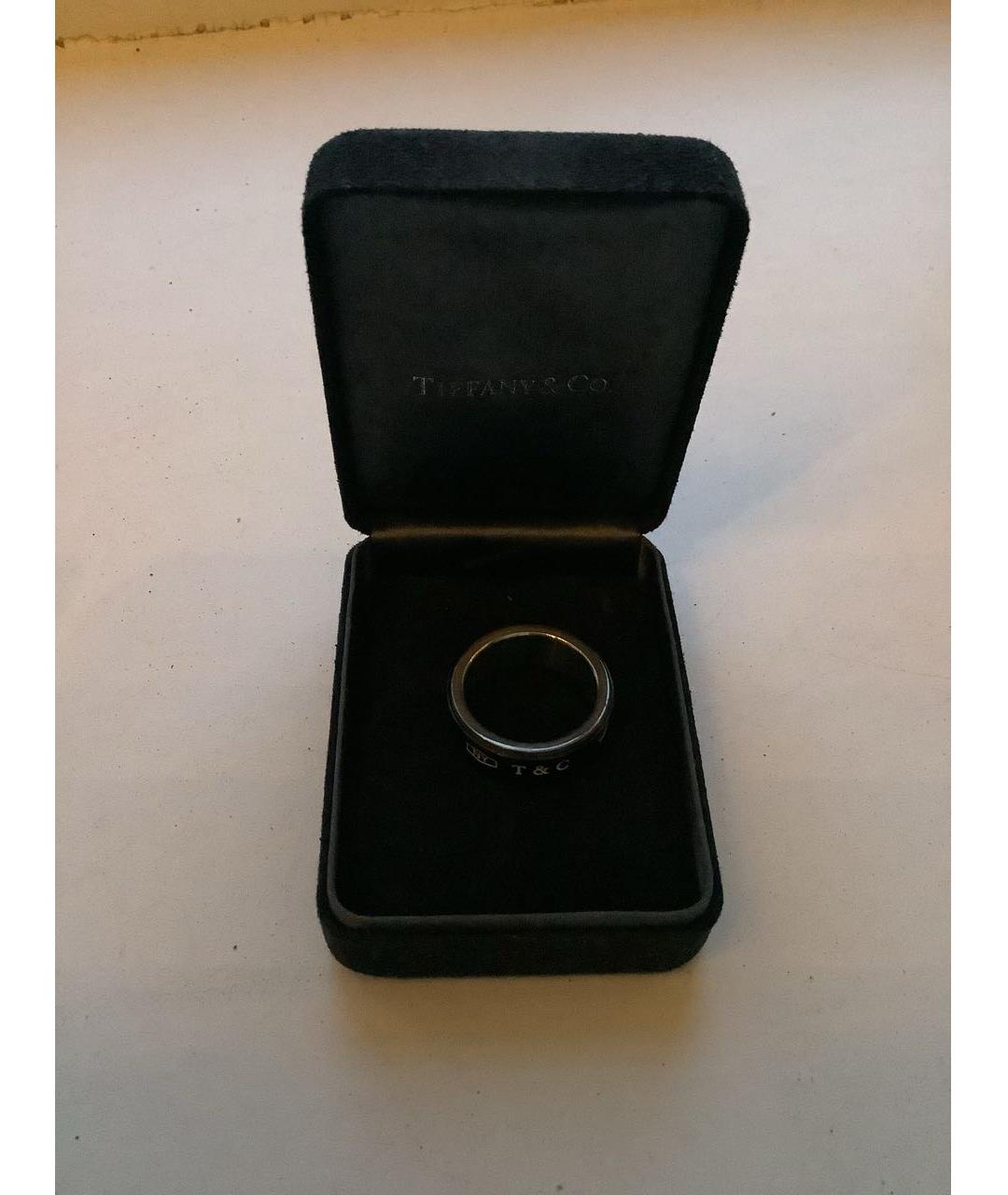 TIFFANY&CO Черное серебряное кольцо, фото 2