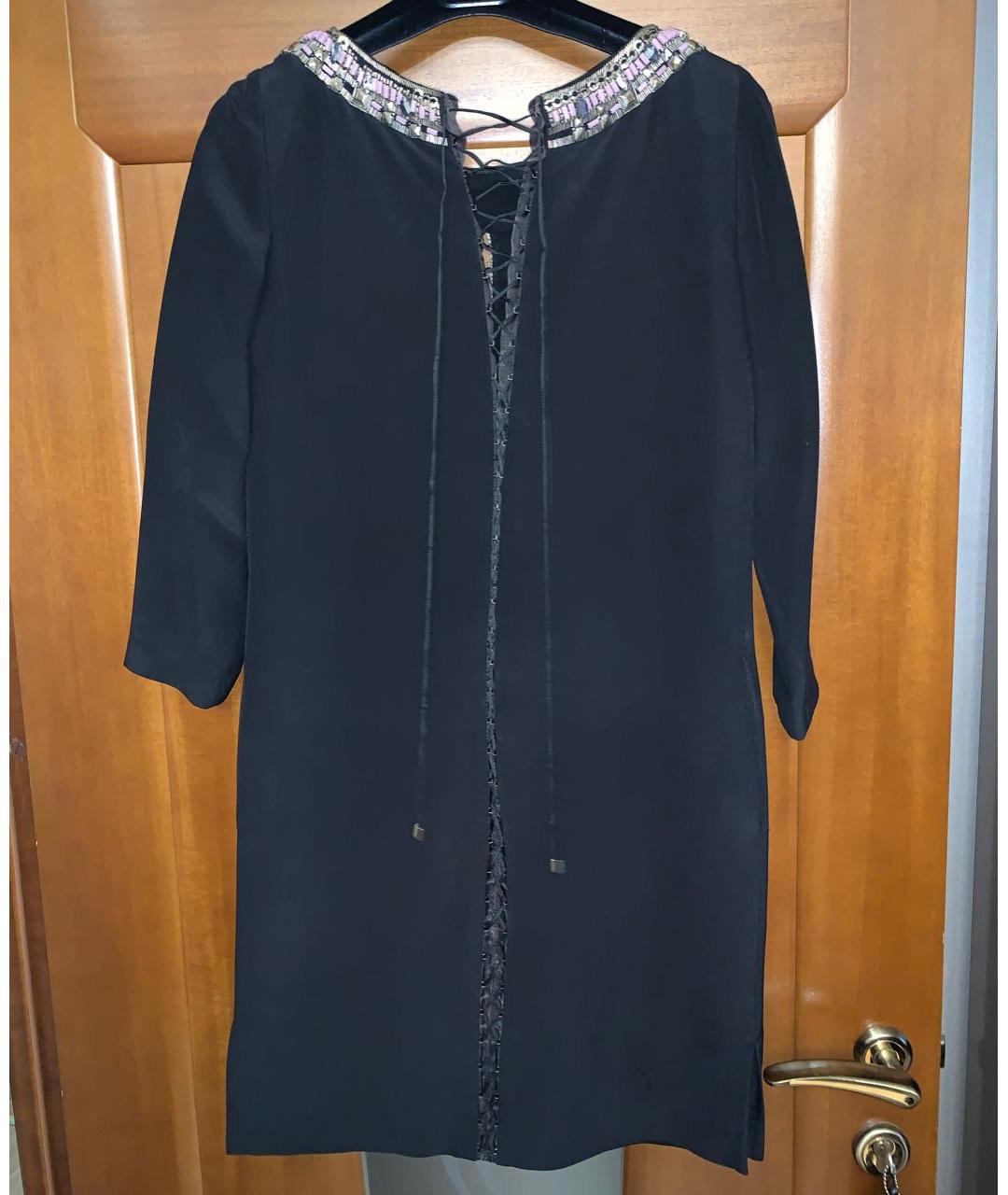 EMILIO PUCCI Черное шелковое вечернее платье, фото 2
