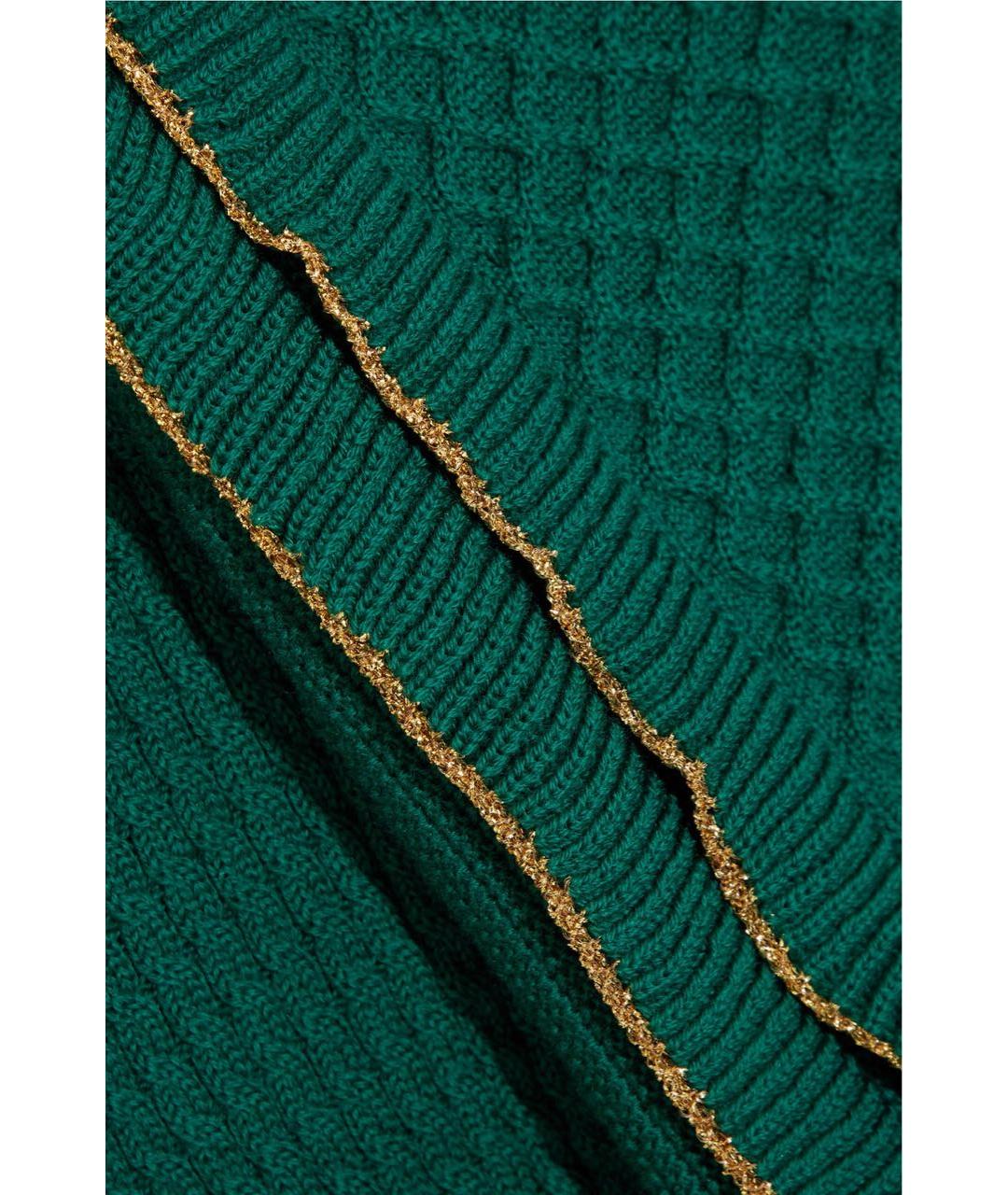 PHILOSOPHY DI LORENZO SERAFINI Зеленый шерстяной джемпер / свитер, фото 3