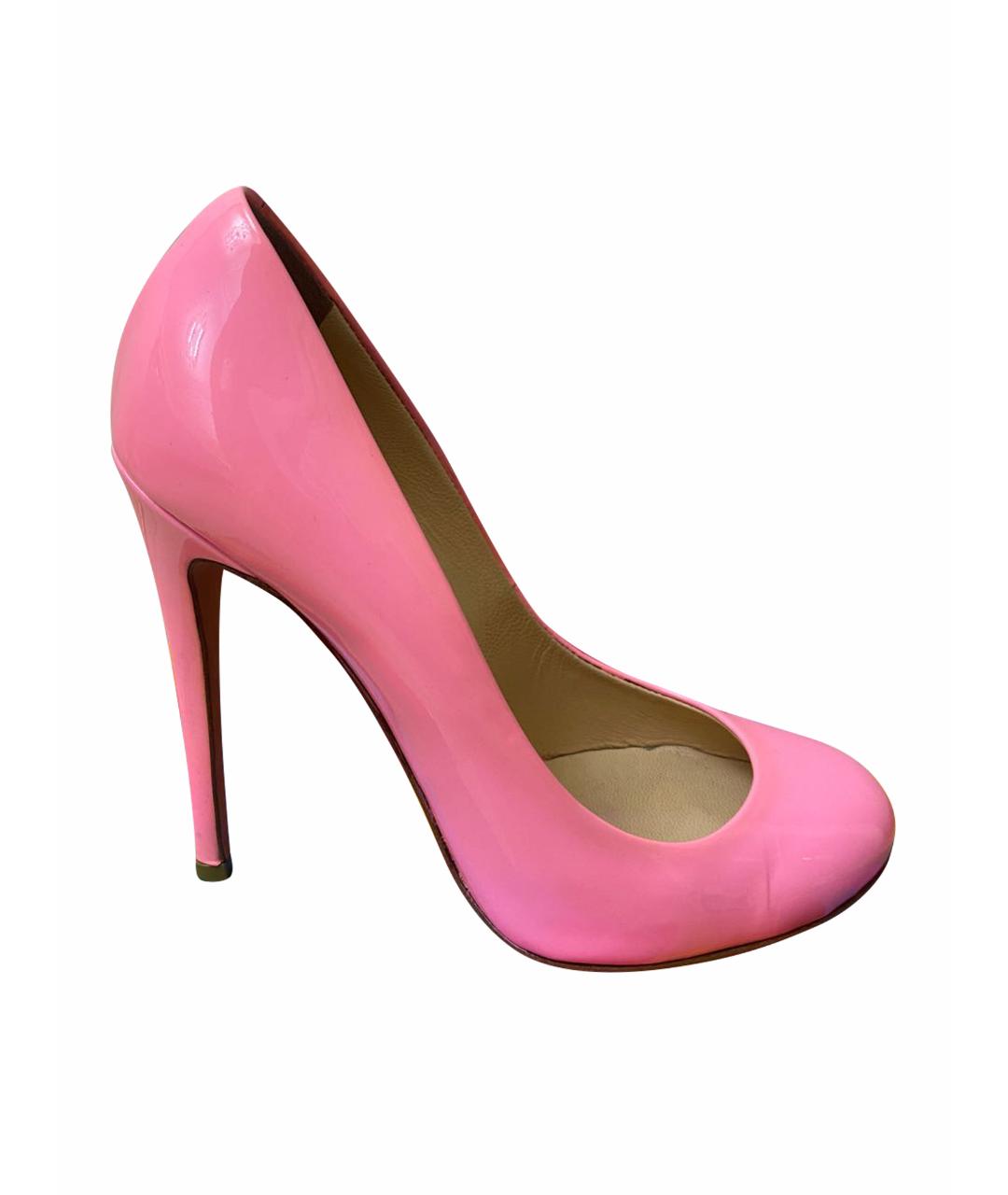 GIUSEPPE ZANOTTI DESIGN Розовые туфли из лакированной кожи, фото 1