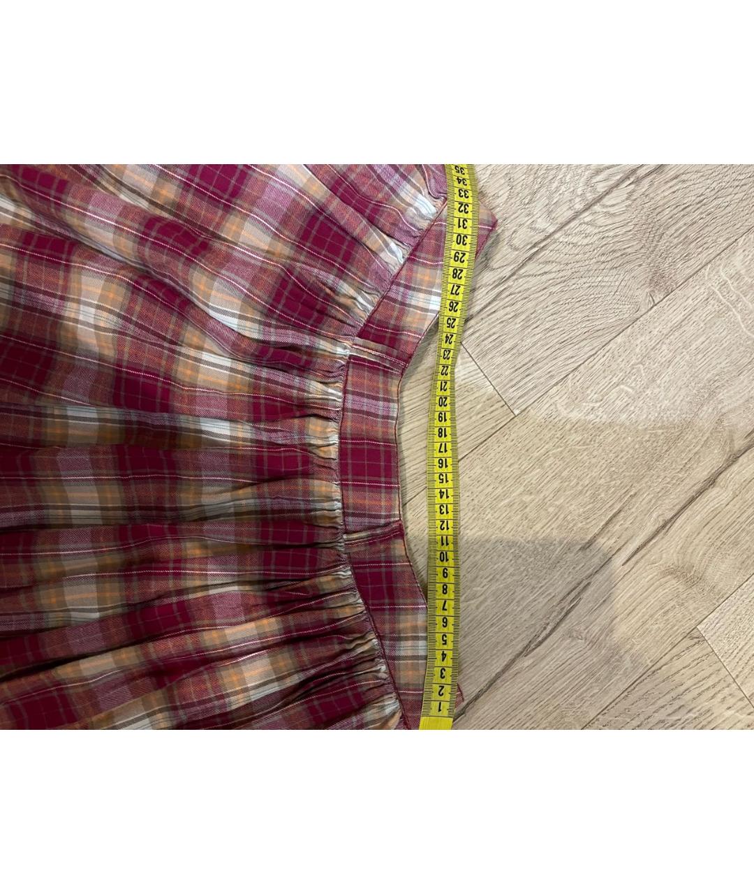 HILFIGER COLLECTION Мульти хлопковая юбка мини, фото 2