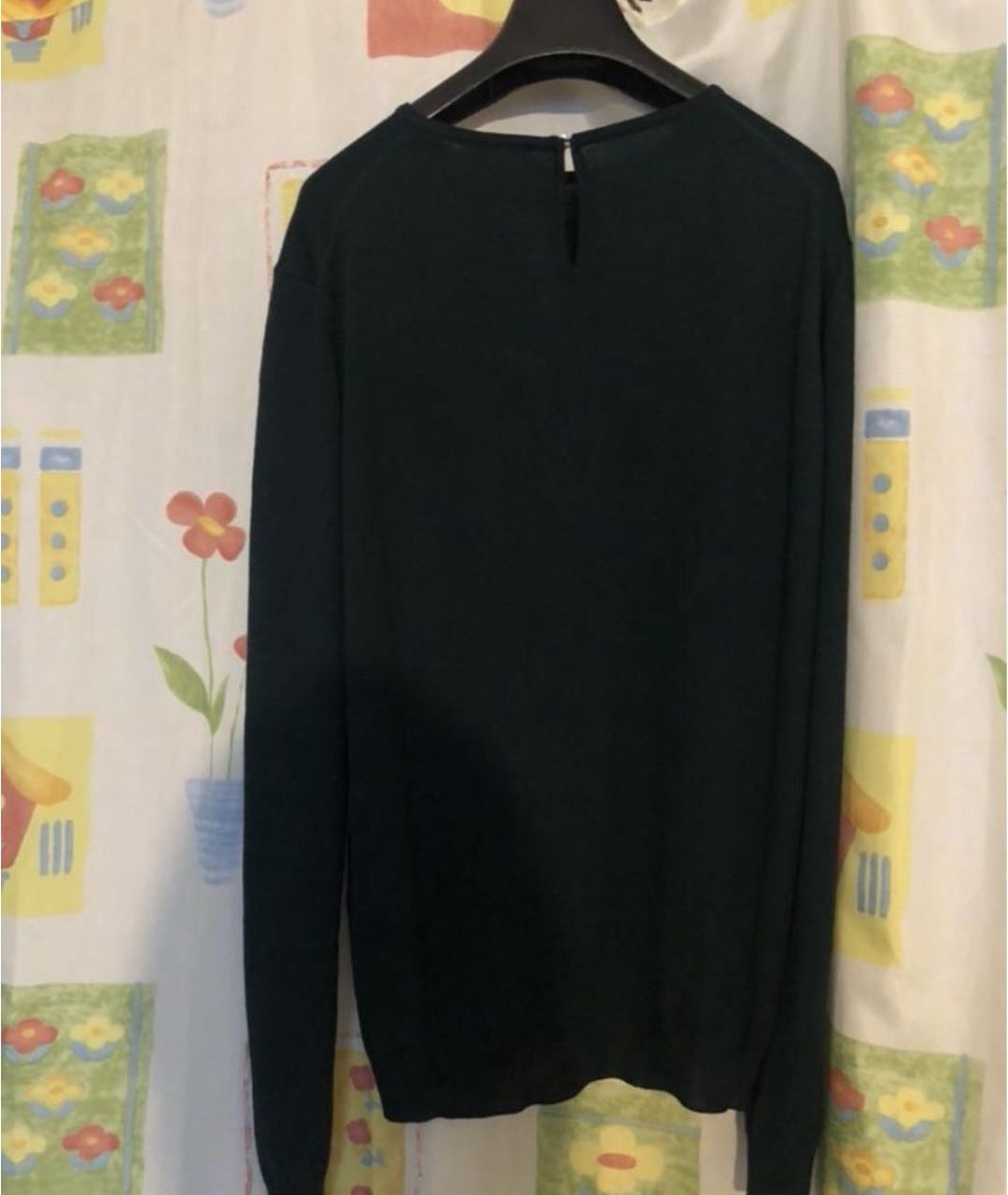 NO. 21 Зеленый шерстяной джемпер / свитер, фото 2