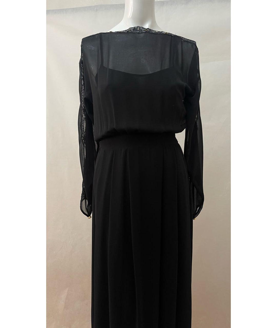 CAVALLI CLASS Черное вечернее платье, фото 2
