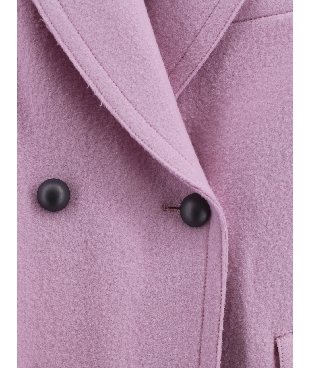ERMANNO SCERVINO Розовое шерстяное пальто, фото 4