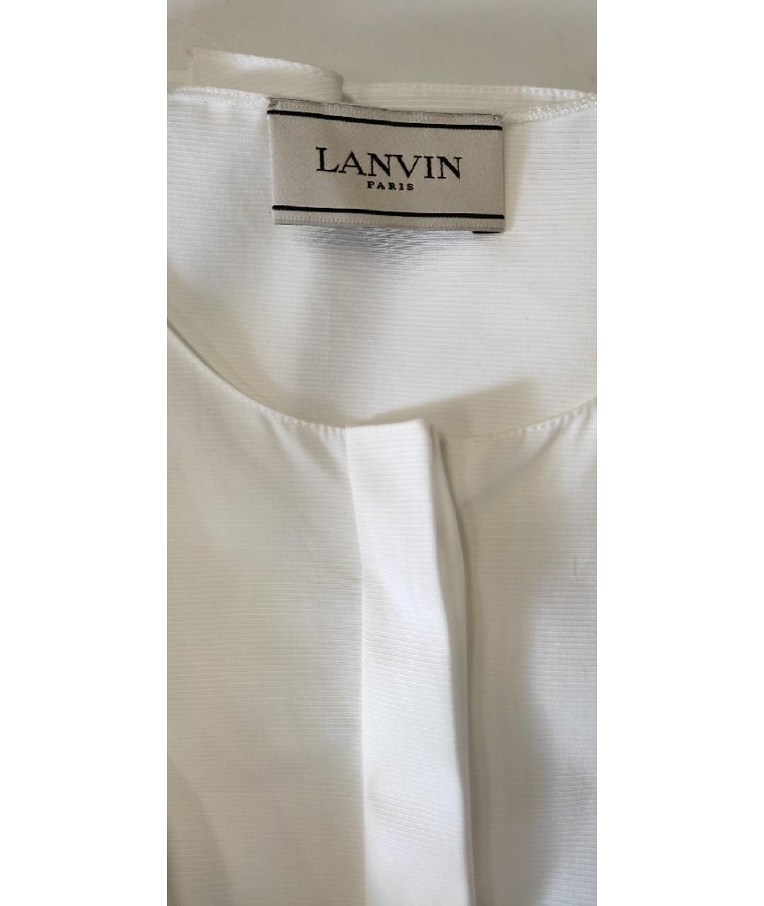 LANVIN Белая рубашка, фото 4