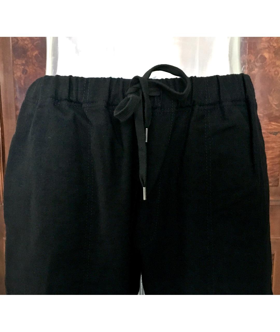 MCQ ALEXANDER MCQUEEN Черные повседневные брюки, фото 4