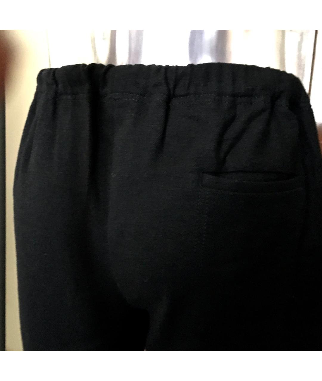 MCQ ALEXANDER MCQUEEN Черные повседневные брюки, фото 2