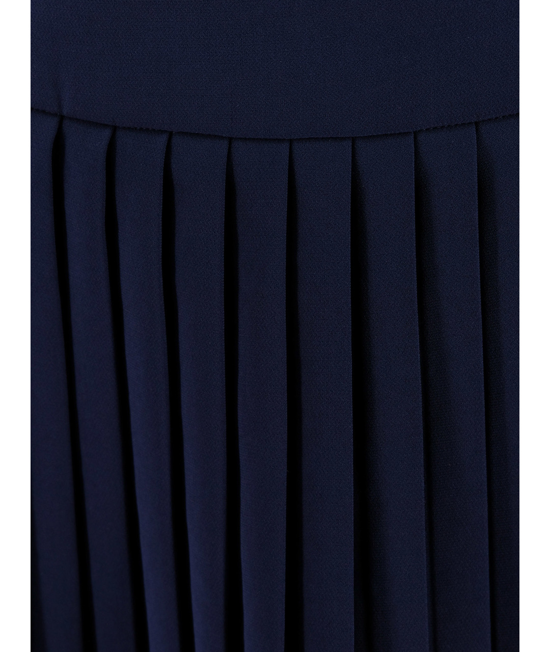 MAX MARA Синяя шерстяная юбка мини, фото 3