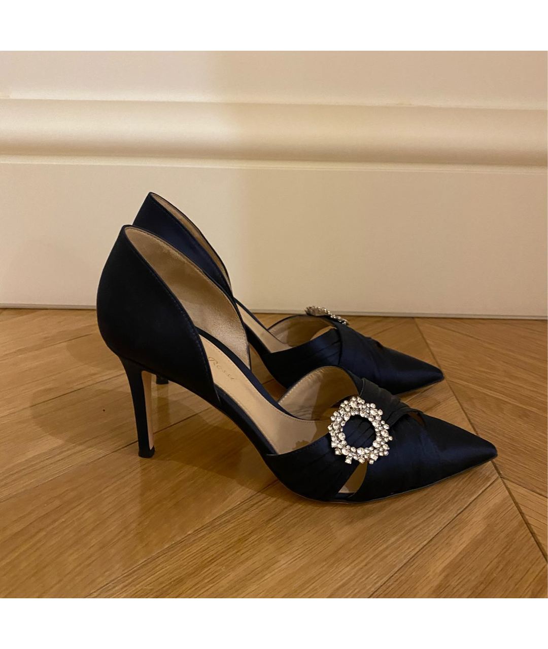 GIANVITO ROSSI Темно-синие туфли, фото 4