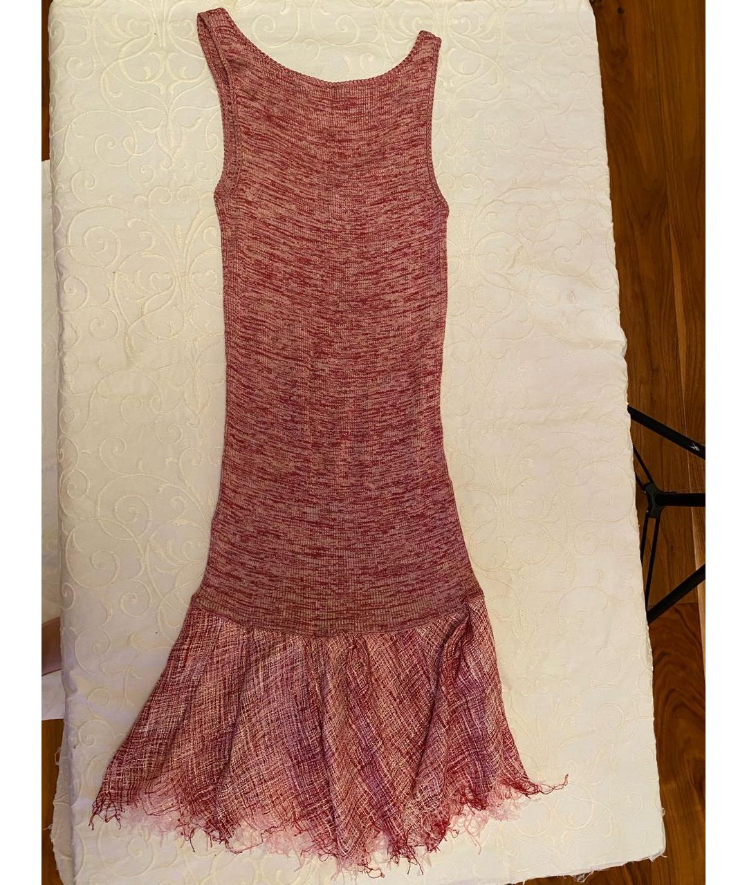 CHRISTIAN DIOR PRE-OWNED Вискозное коктейльное платье, фото 7