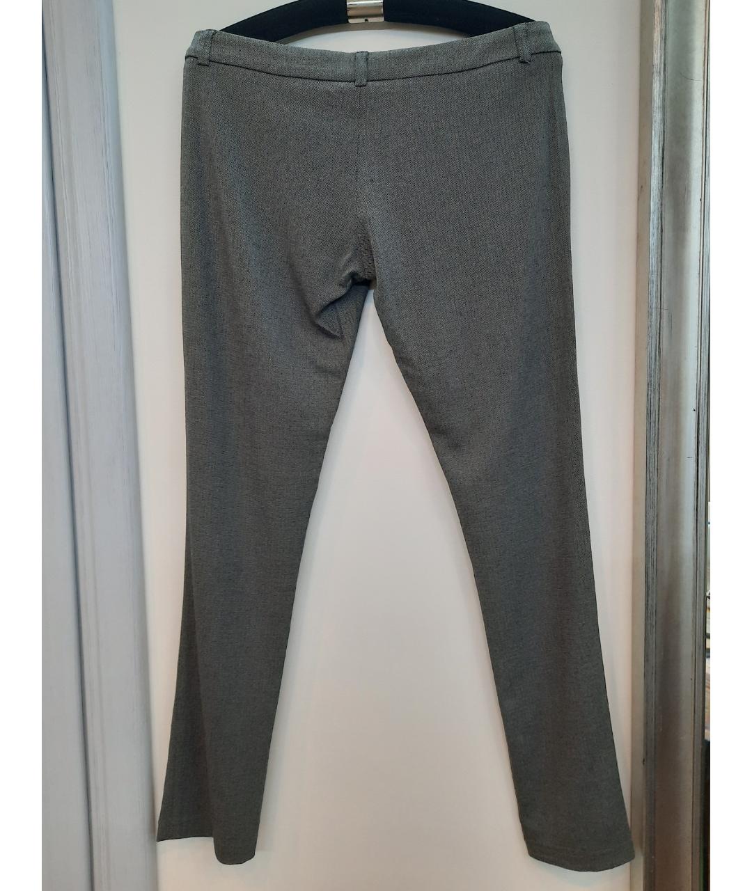 BA&SH Серые шерстяные брюки узкие, фото 2