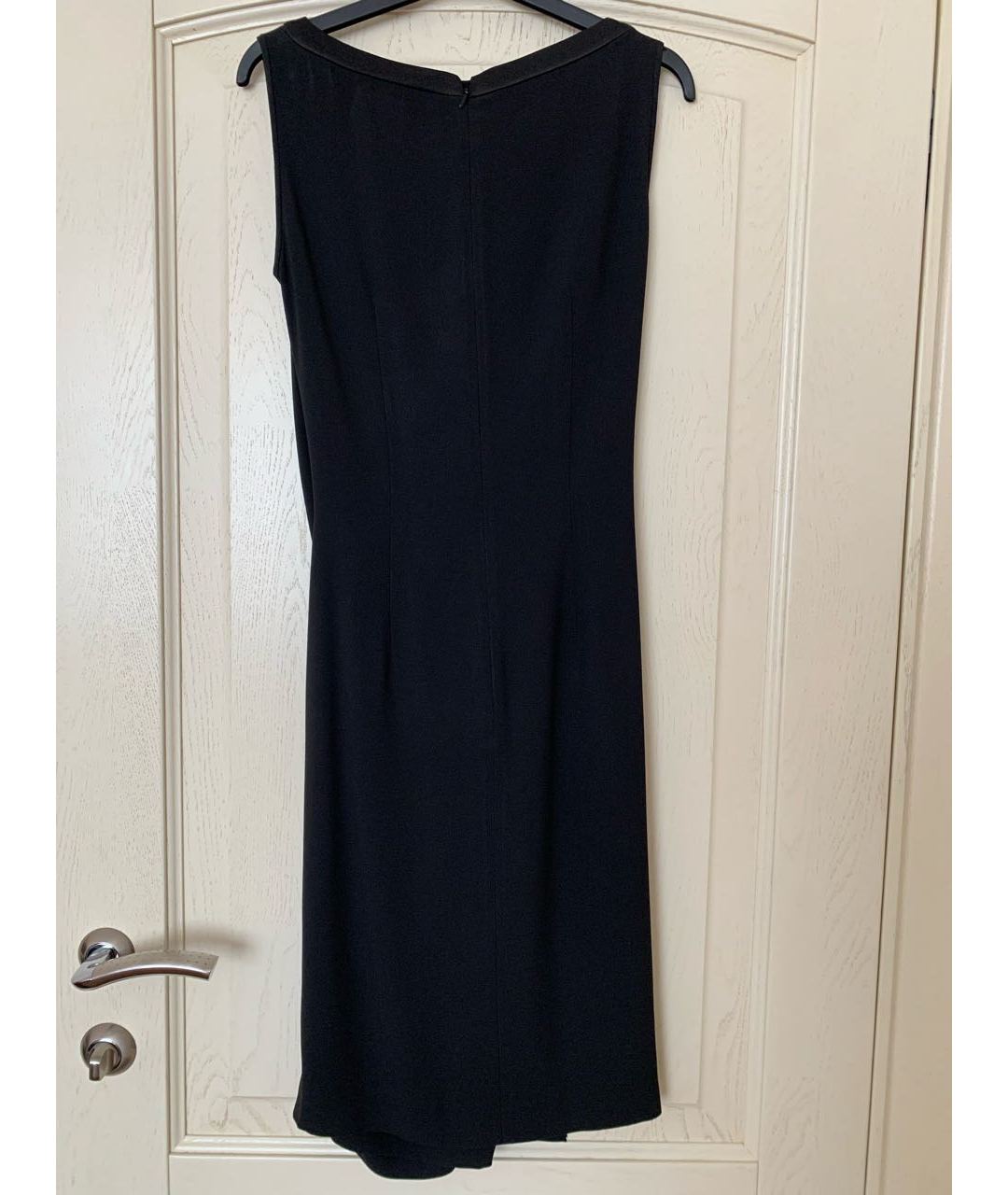 CHRISTIAN DIOR PRE-OWNED Черное ацетатное коктейльное платье, фото 2