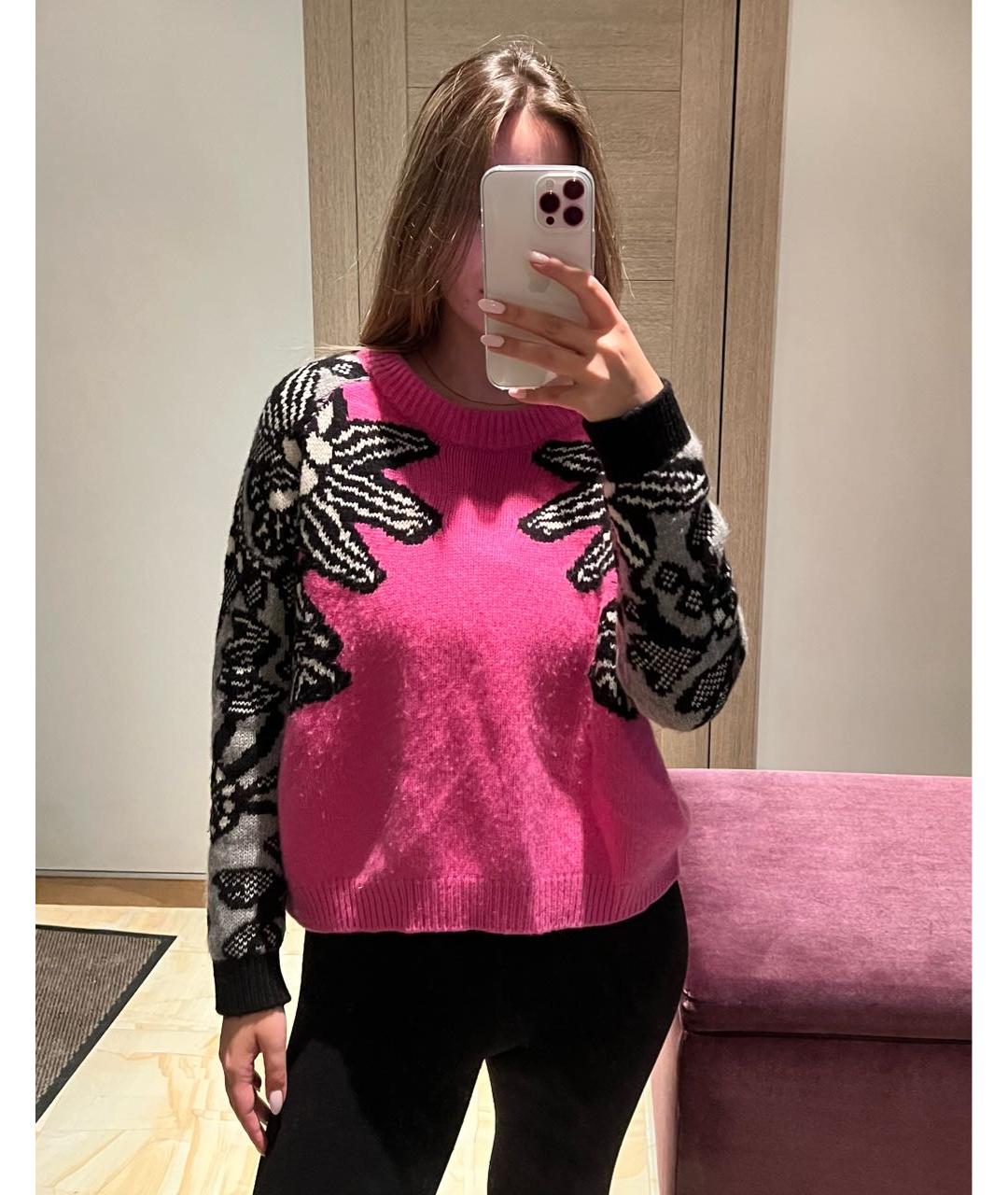 MRZ Розовый кашемировый джемпер / свитер, фото 3
