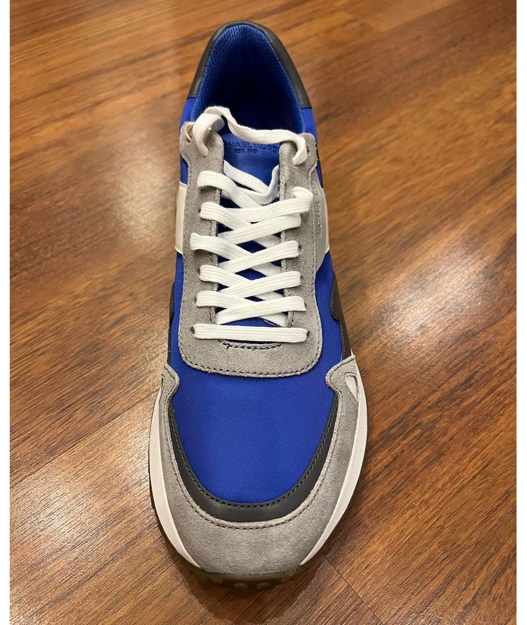 MICHAEL KORS Синие низкие кроссовки / кеды, фото 2