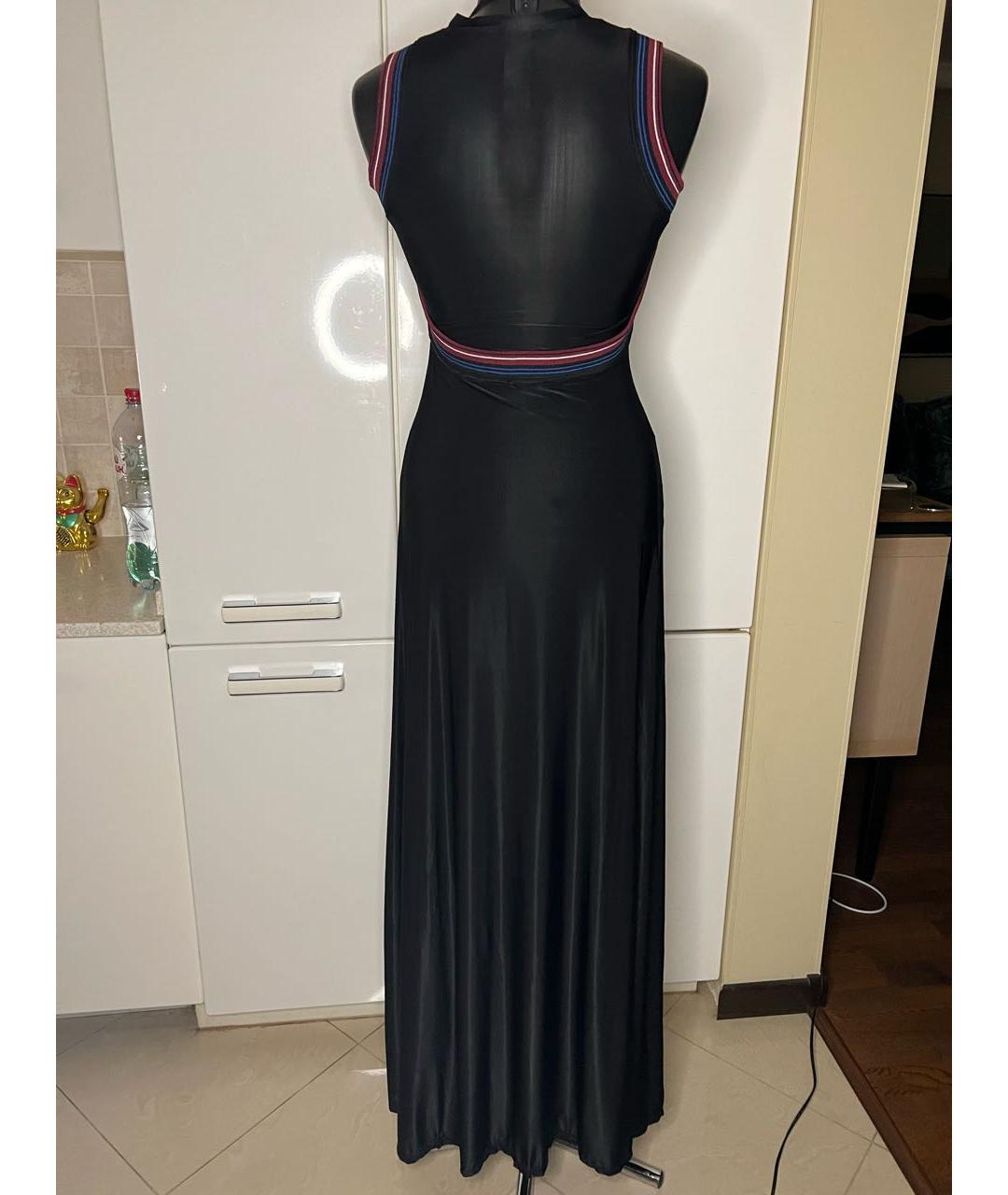 Y-3 Черное полиамидовое платье, фото 2