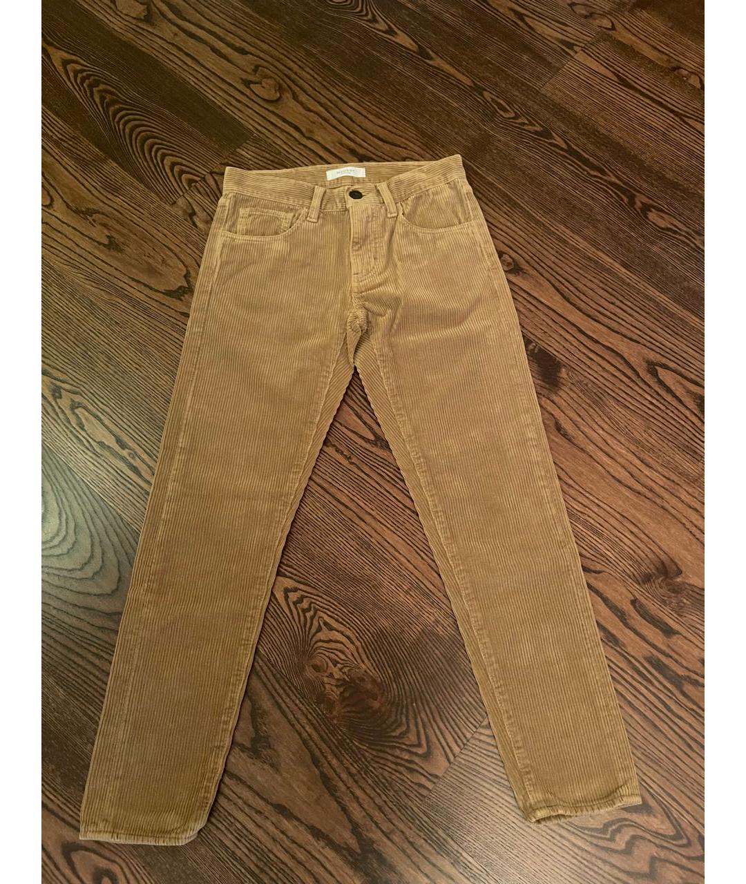 MOUSSY Коричневые брюки узкие, фото 6