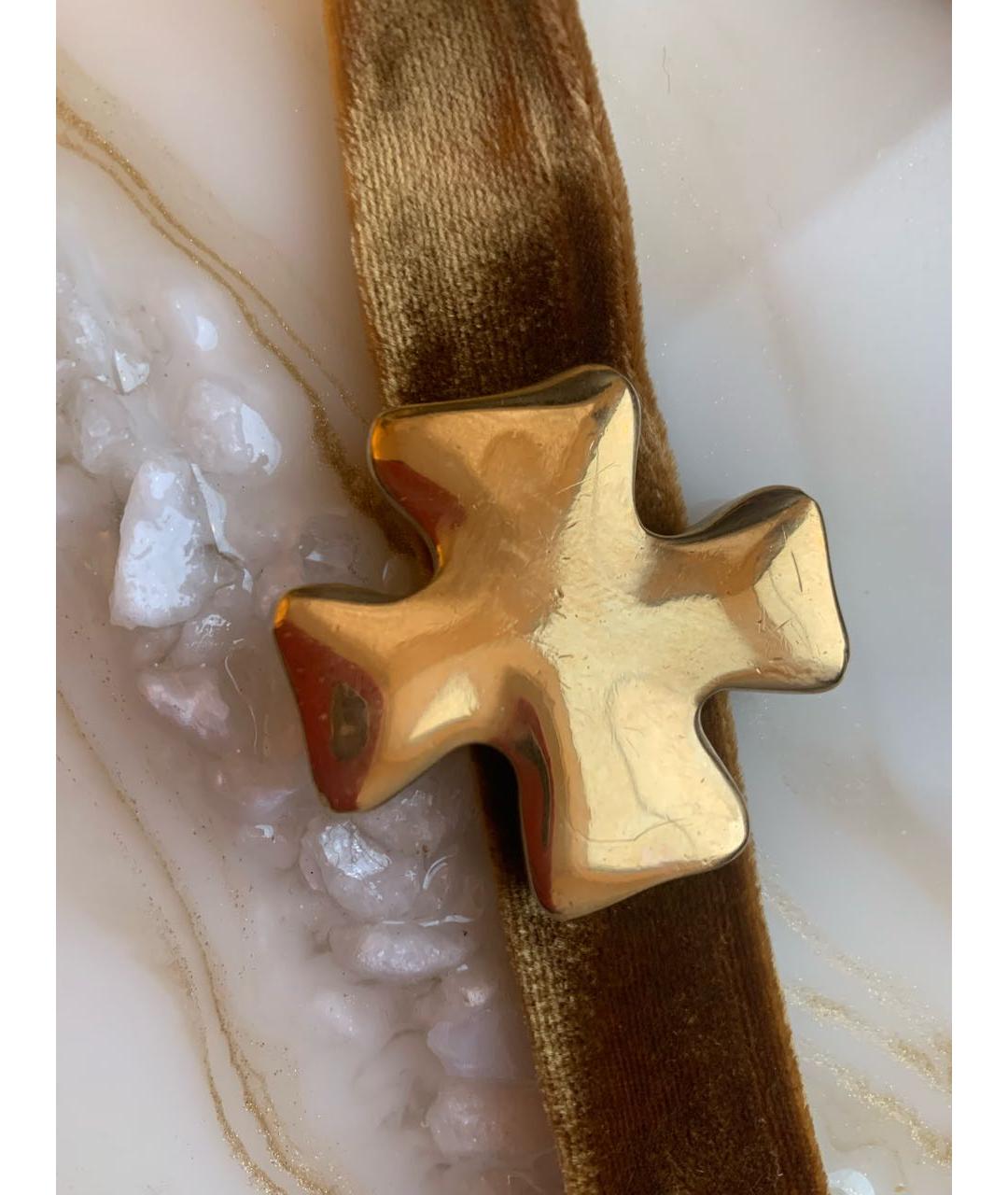 CHRISTIAN LACROIX Золотая металлическая булавка / брошь, фото 2