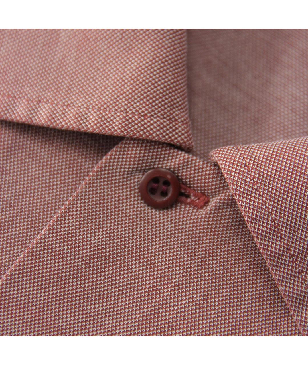 LORO PIANA Розовое хлопковое поло с коротким рукавом, фото 5