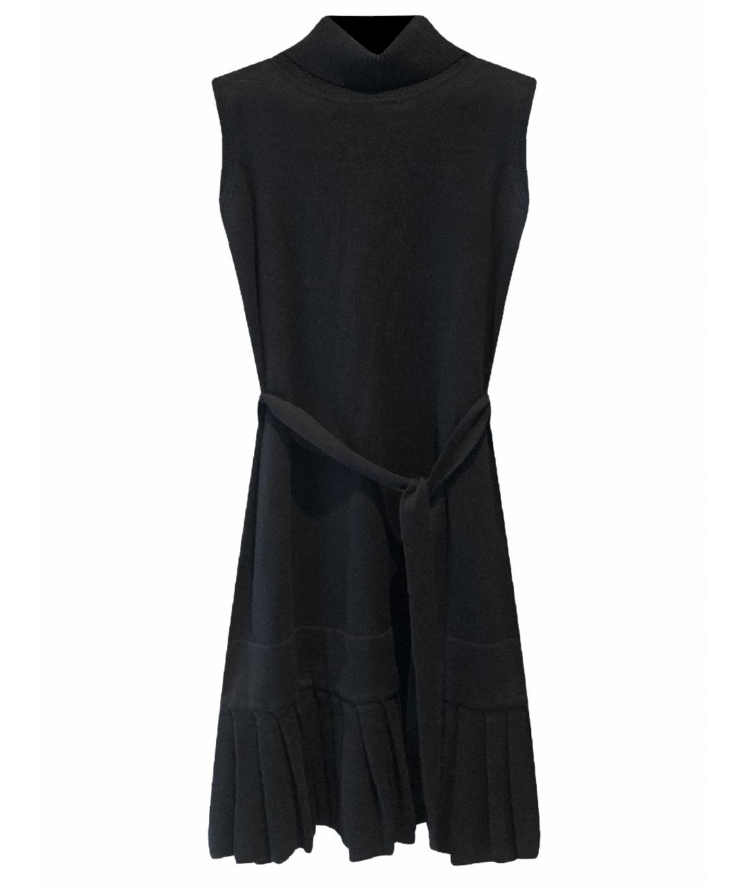 CALVIN KLEIN Черное повседневное платье, фото 1