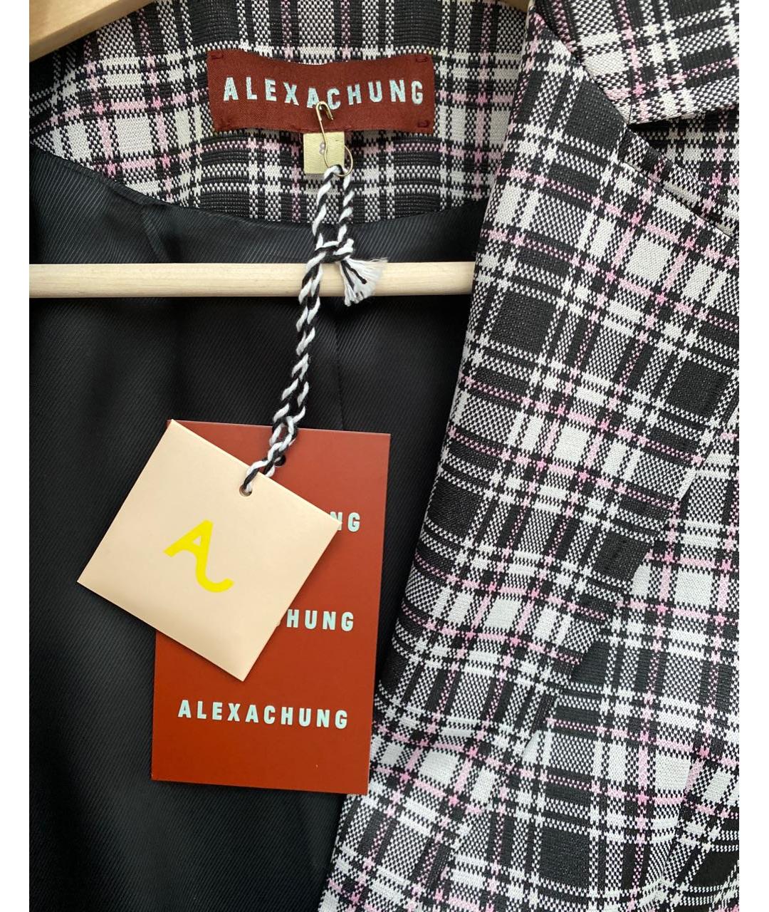 ALEXA CHUNG Черный полиэстеровый жакет/пиджак, фото 3