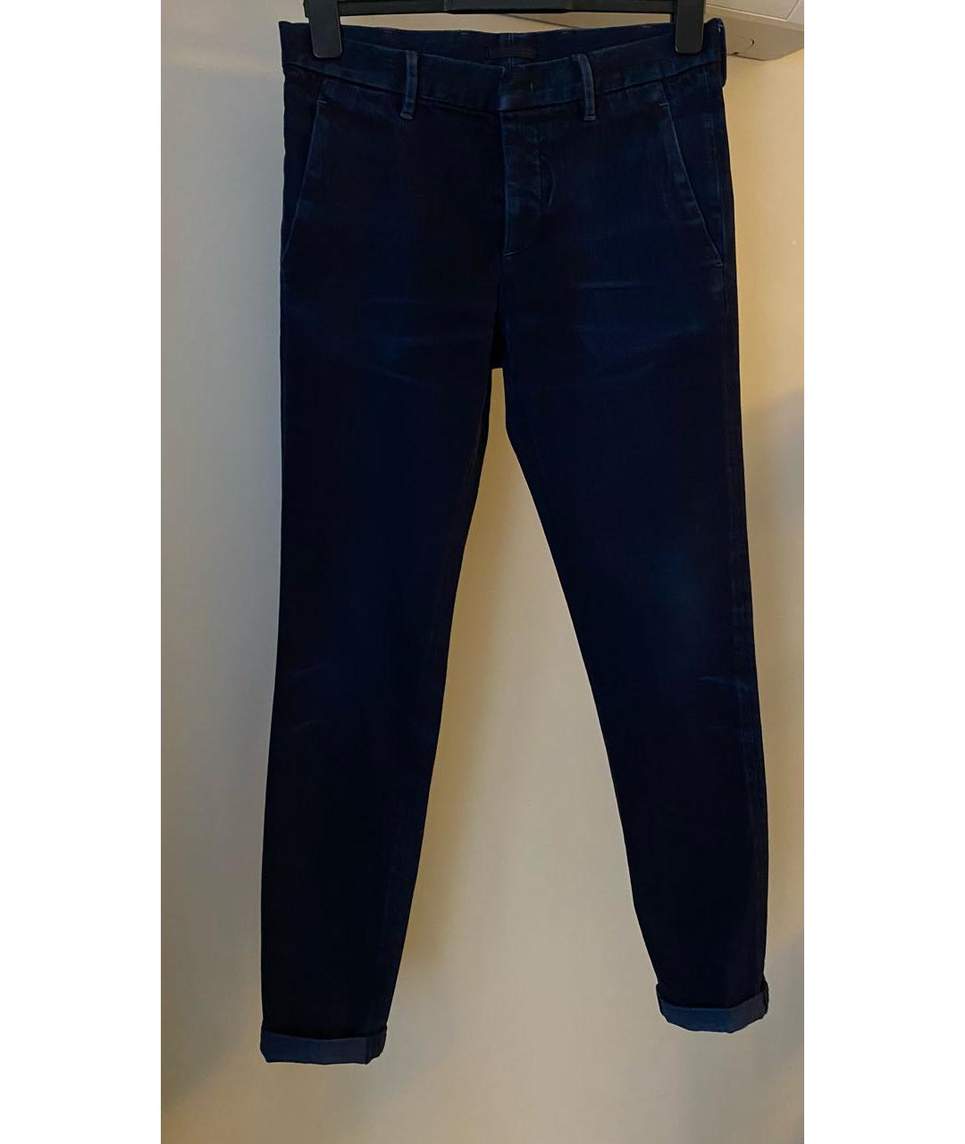 PRADA Темно-синие хлопковые джинсы, фото 6