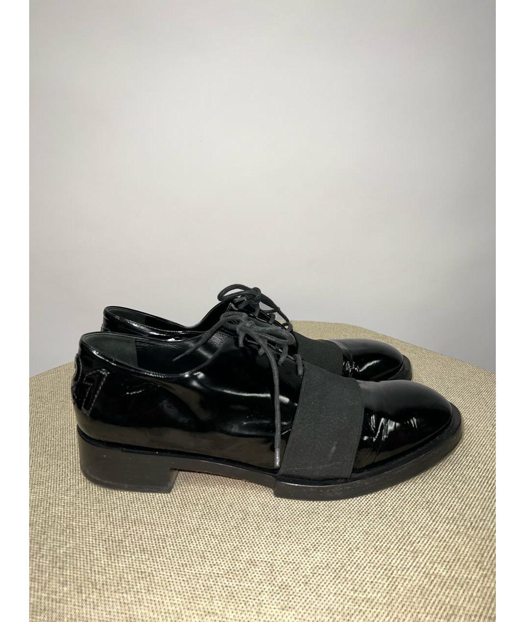 NO. 21 Черные туфли из лакированной кожи, фото 5