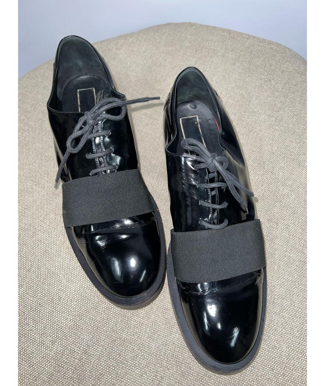 NO. 21 Черные туфли из лакированной кожи, фото 4