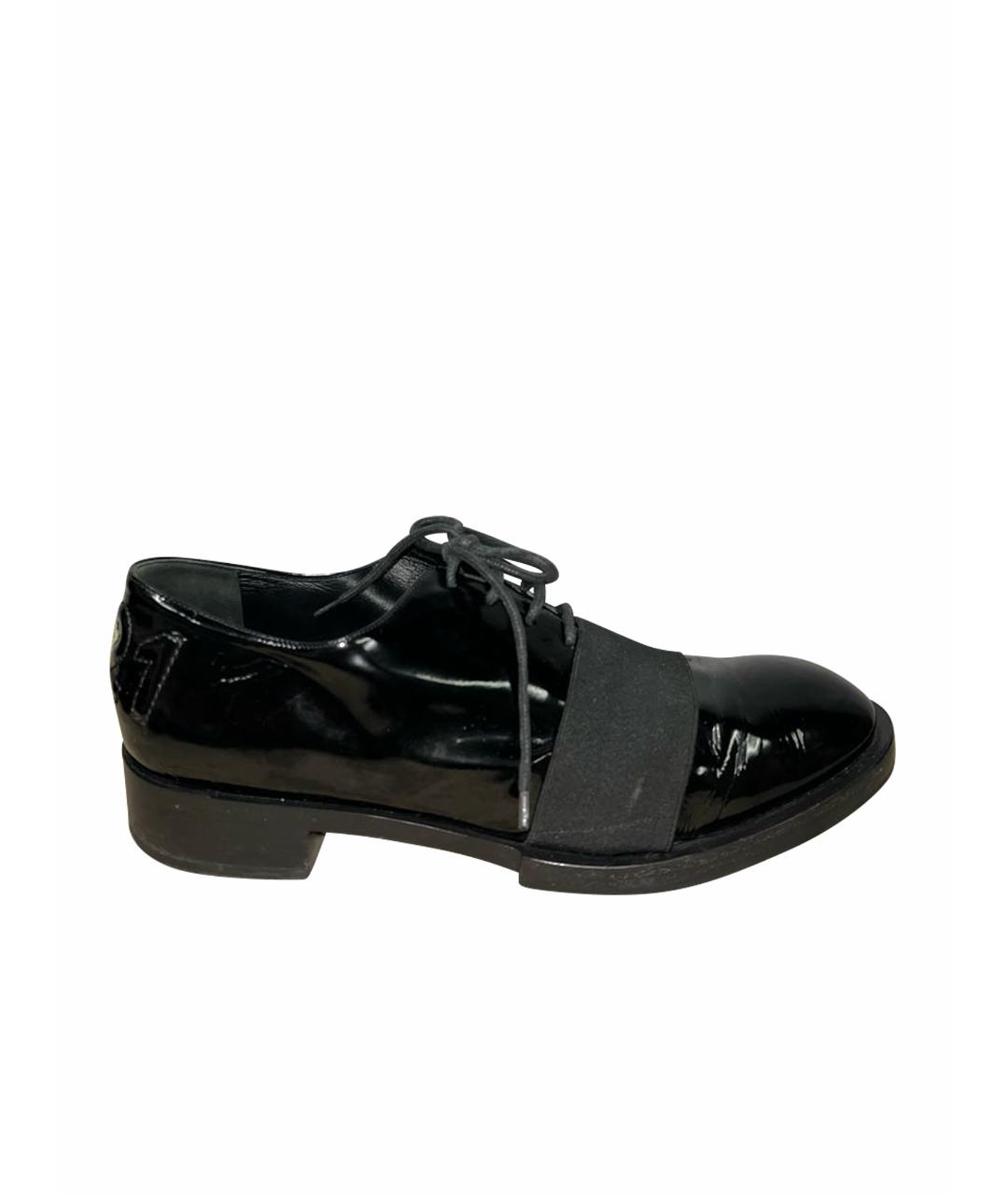 NO. 21 Черные туфли из лакированной кожи, фото 1