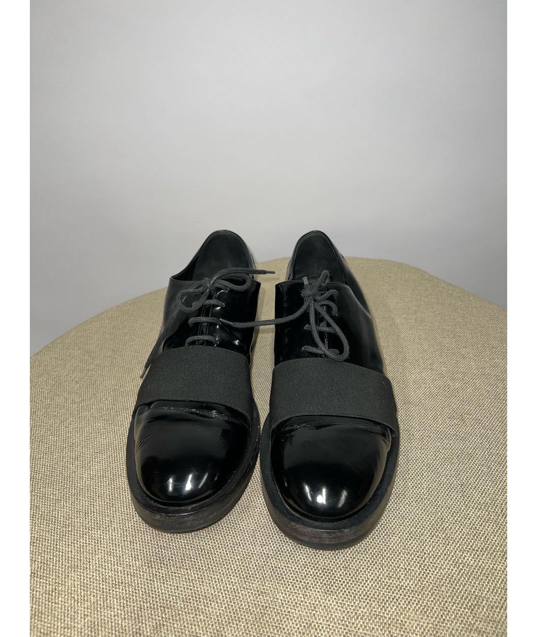 NO. 21 Черные туфли из лакированной кожи, фото 2