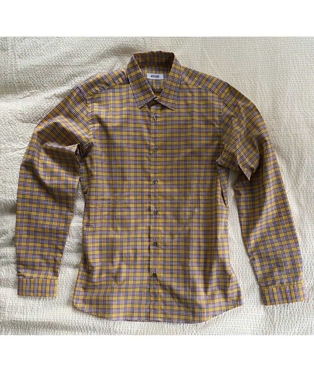 MOSCHINO Мульти хлопковая кэжуал рубашка, фото 8