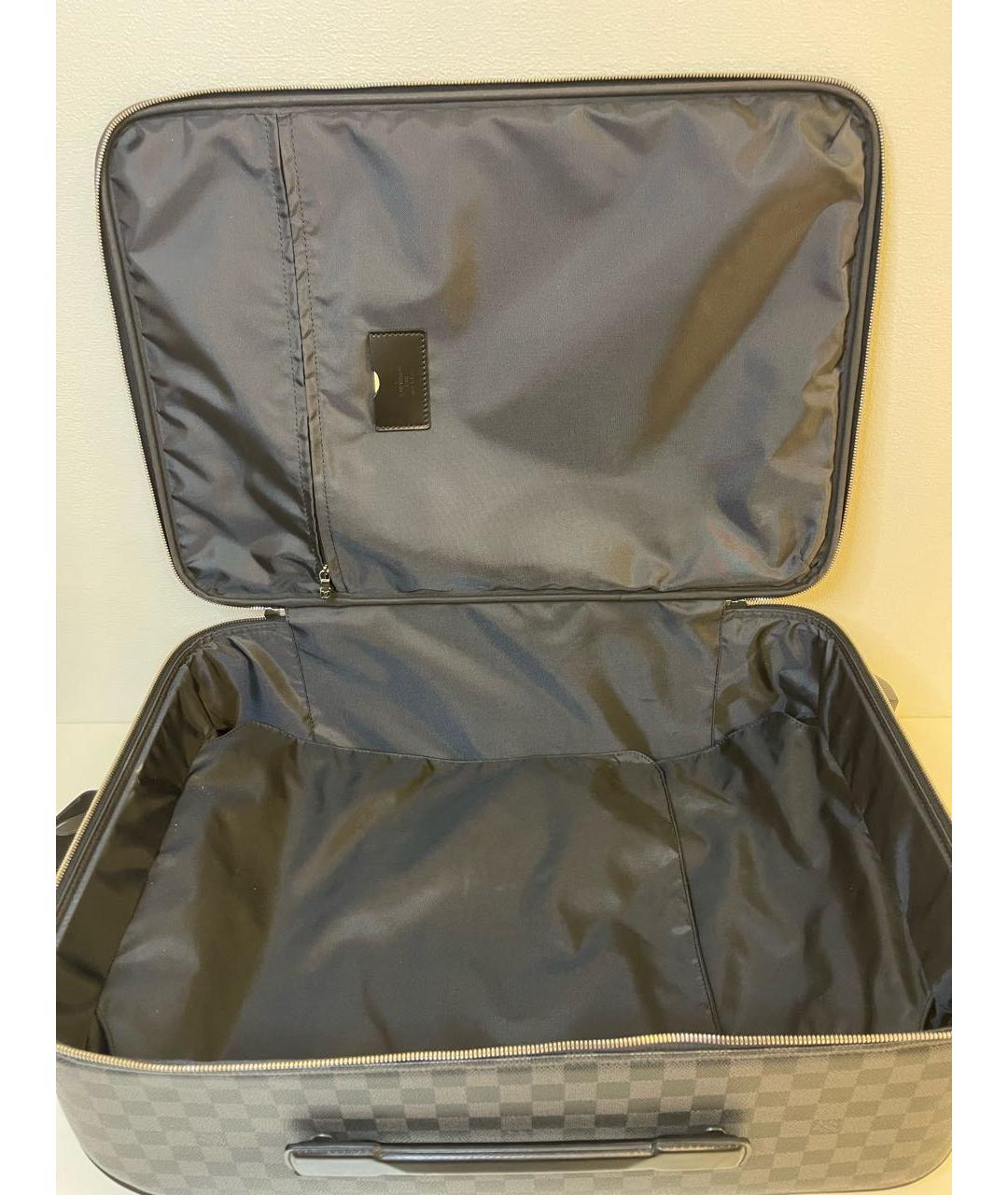 LOUIS VUITTON PRE-OWNED Серый чемодан, фото 4