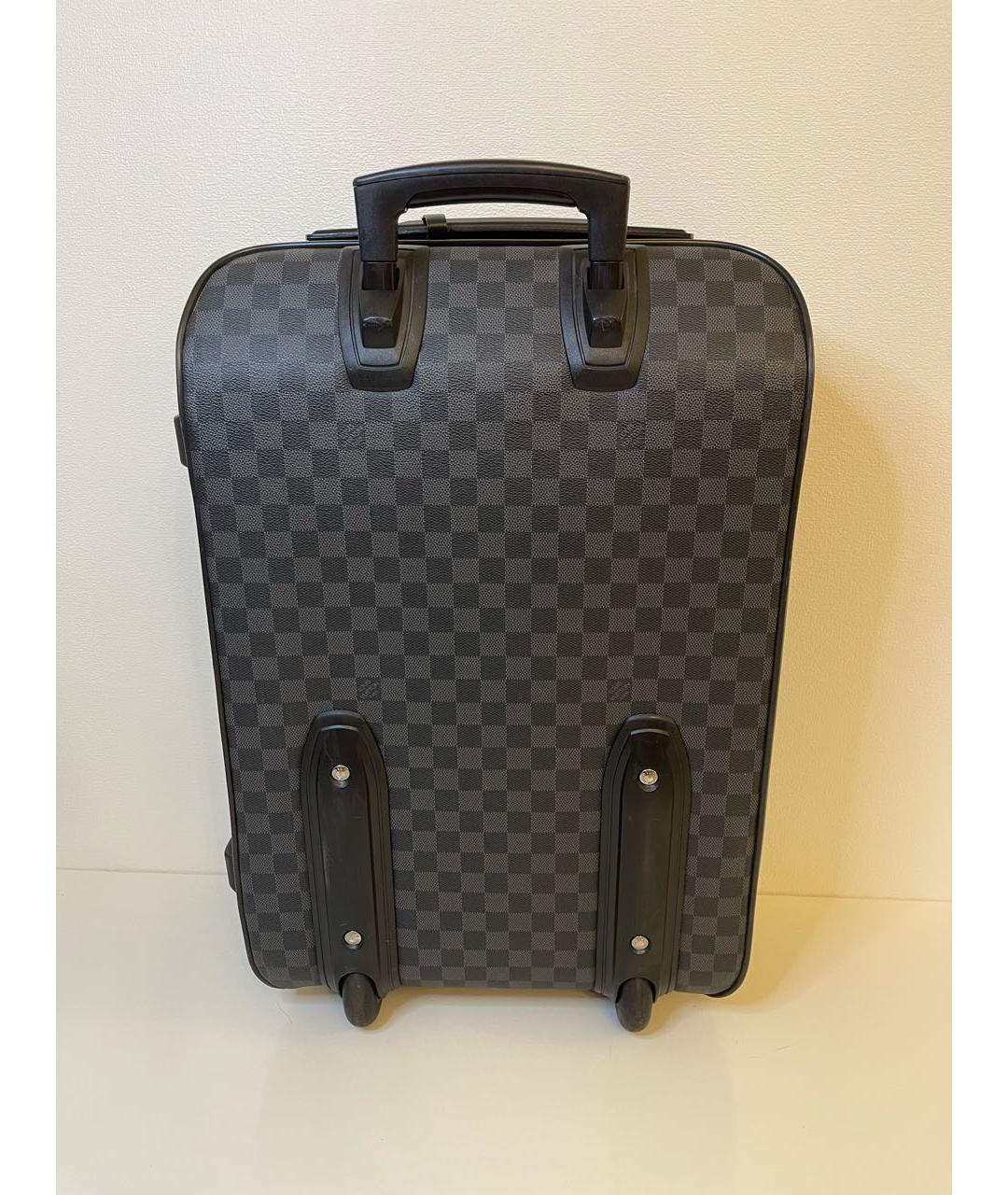 LOUIS VUITTON PRE-OWNED Серый чемодан, фото 3