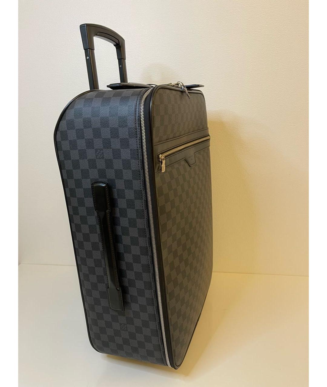 LOUIS VUITTON PRE-OWNED Серый чемодан, фото 2