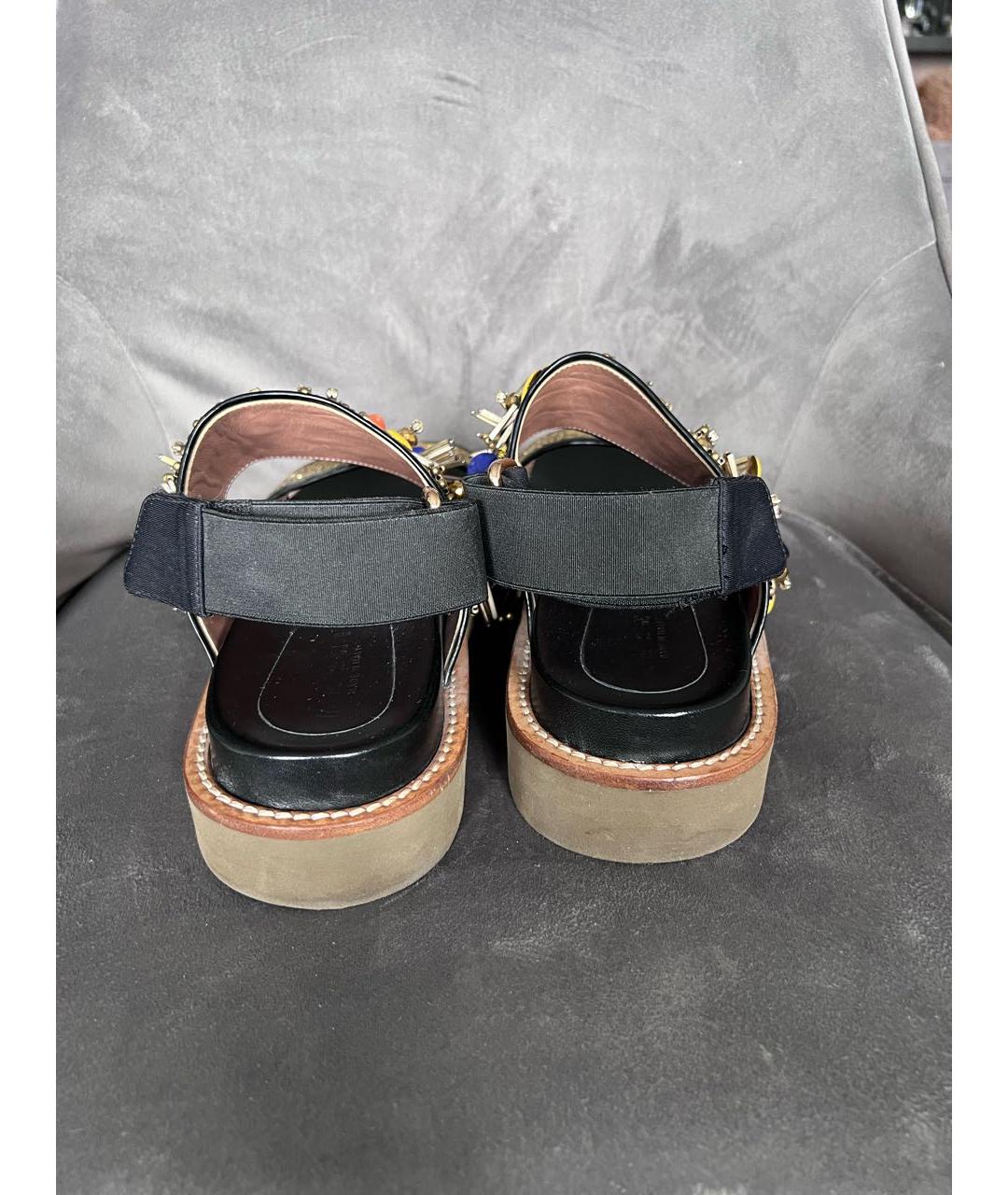MARNI Мульти кожаные сандалии, фото 4