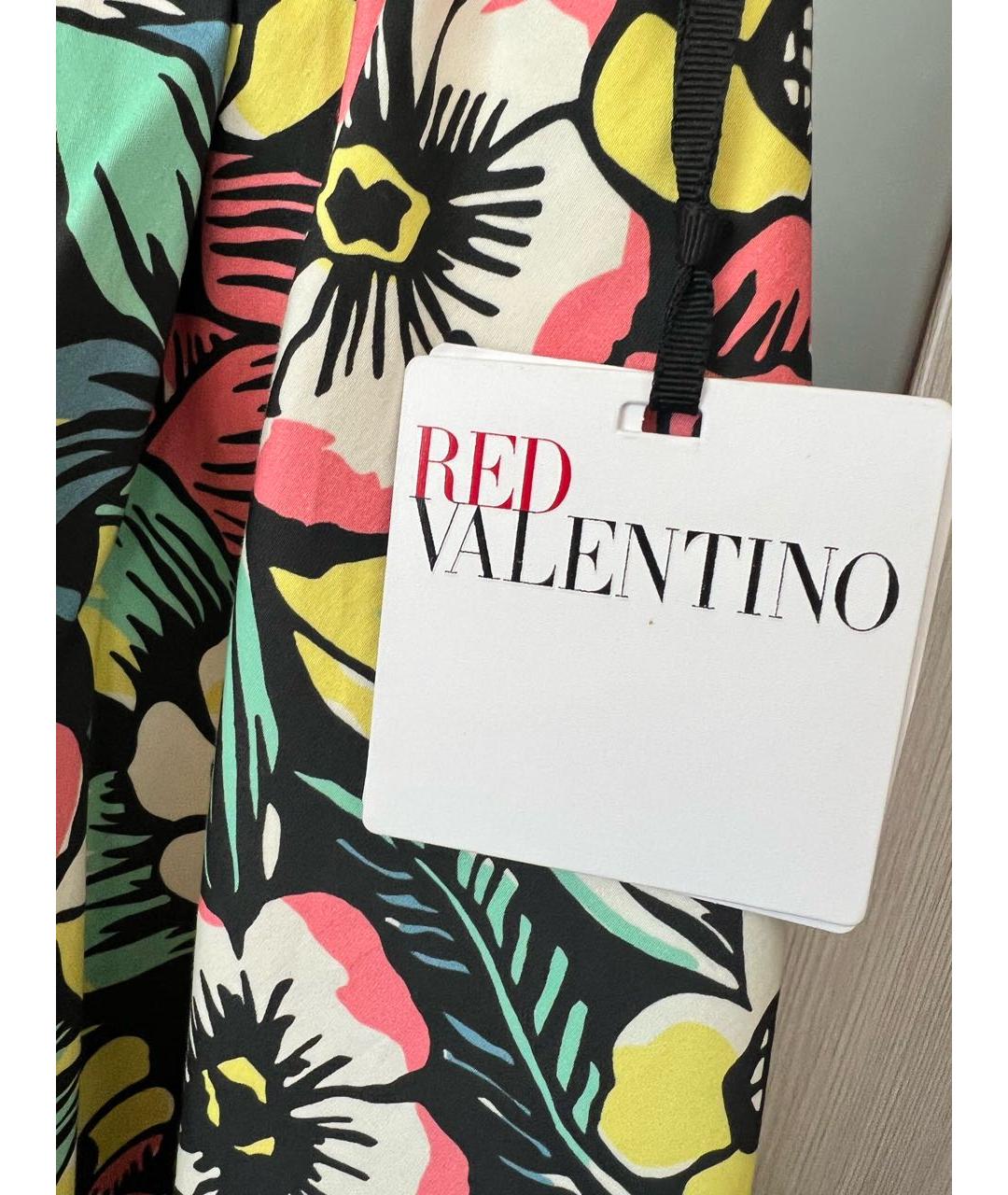 RED VALENTINO Мульти юбка миди, фото 3