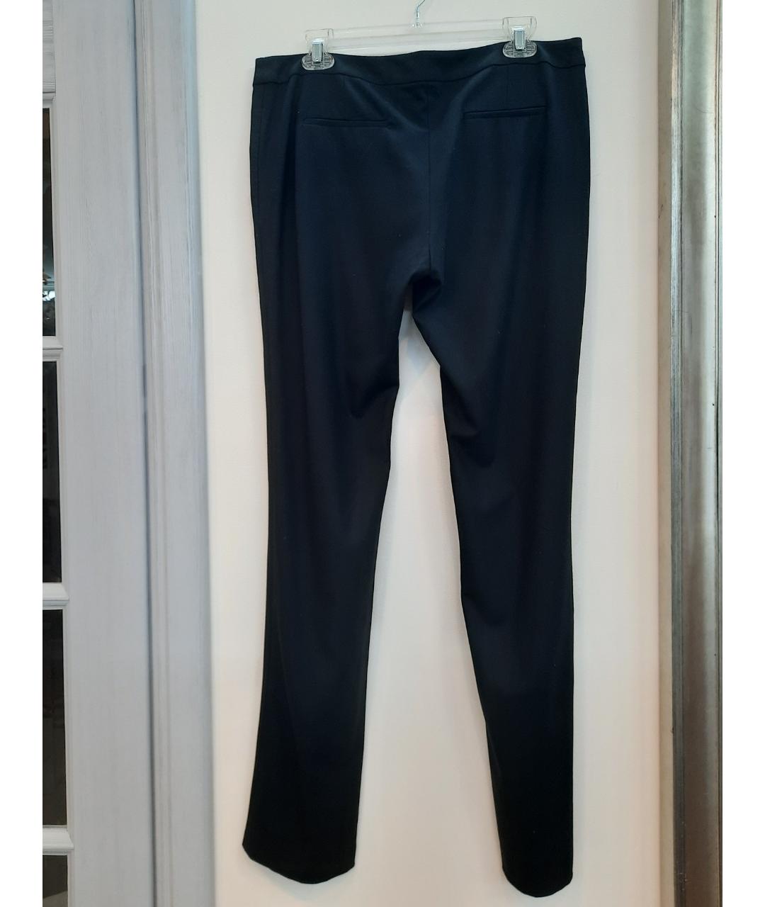 BA&SH Черные шерстяные прямые брюки, фото 2