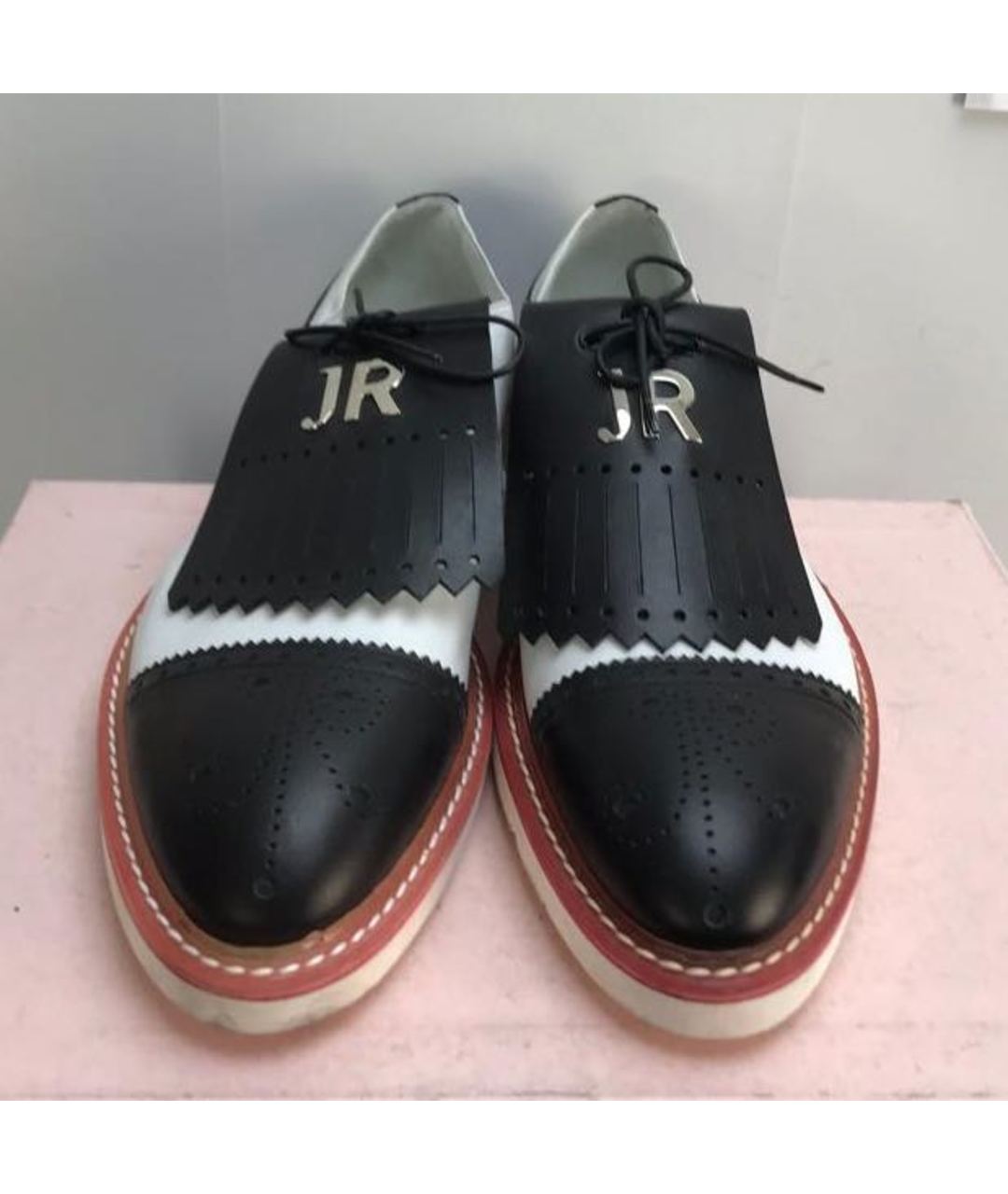 JOHN RICHMOND Белые кожаные туфли, фото 4