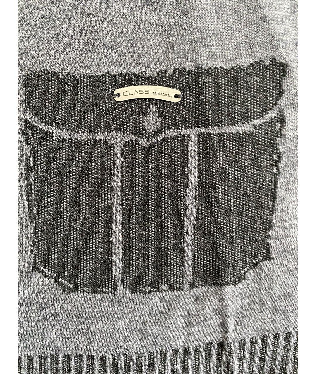 CAVALLI CLASS Антрацитовый джемпер / свитер, фото 3
