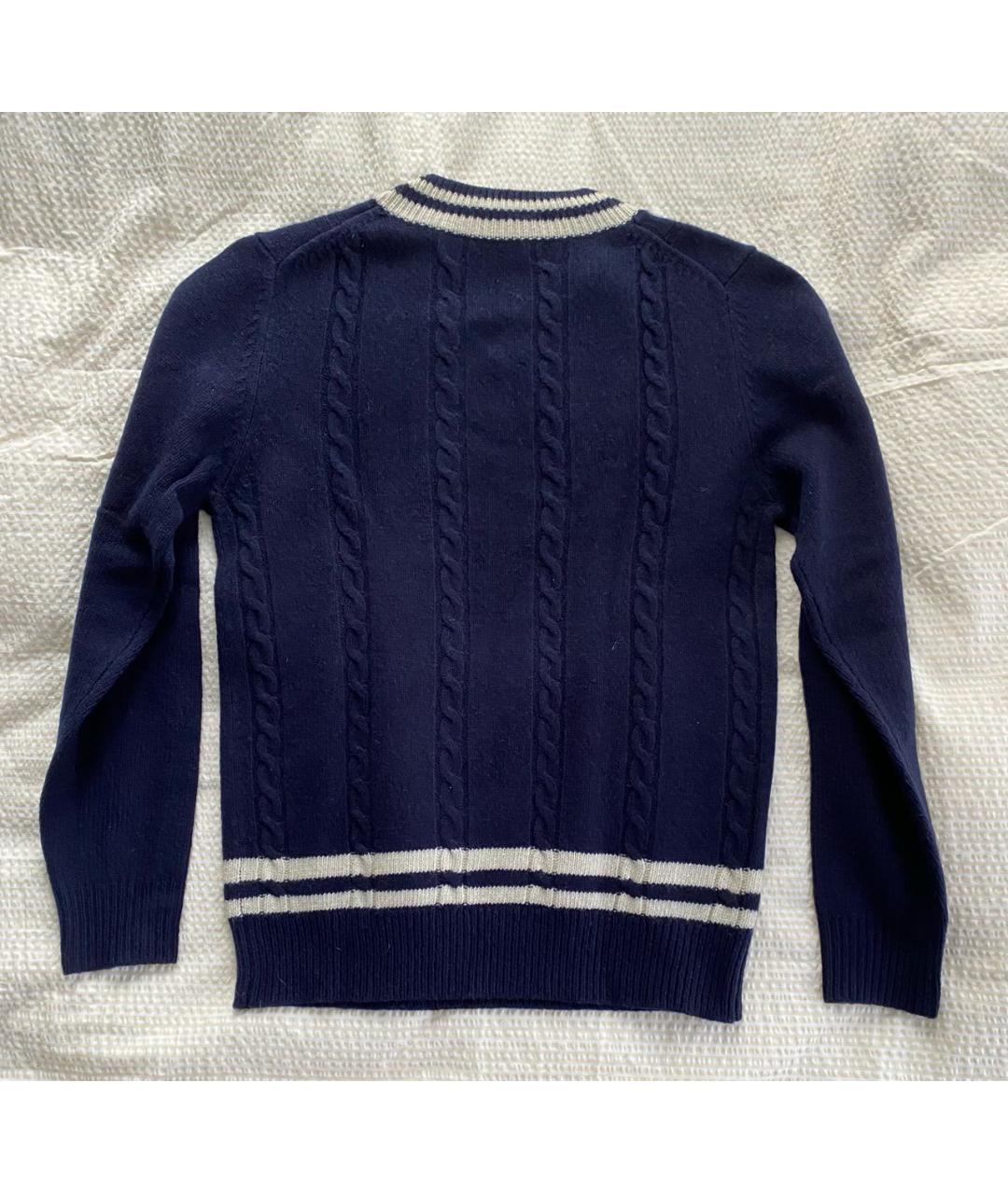 CH CAROLINA HERRERA Темно-синий джемпер / свитер, фото 3