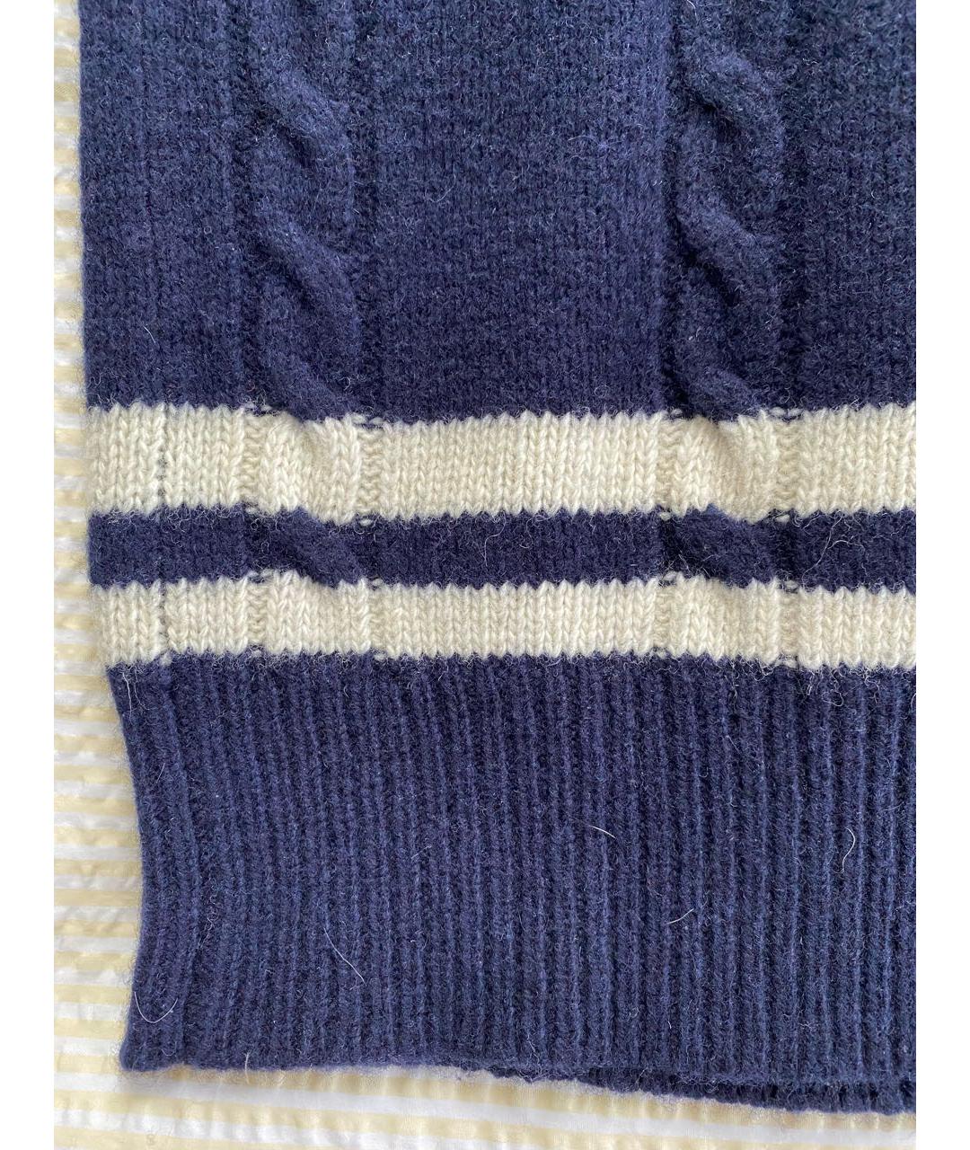 CH CAROLINA HERRERA Темно-синий джемпер / свитер, фото 4