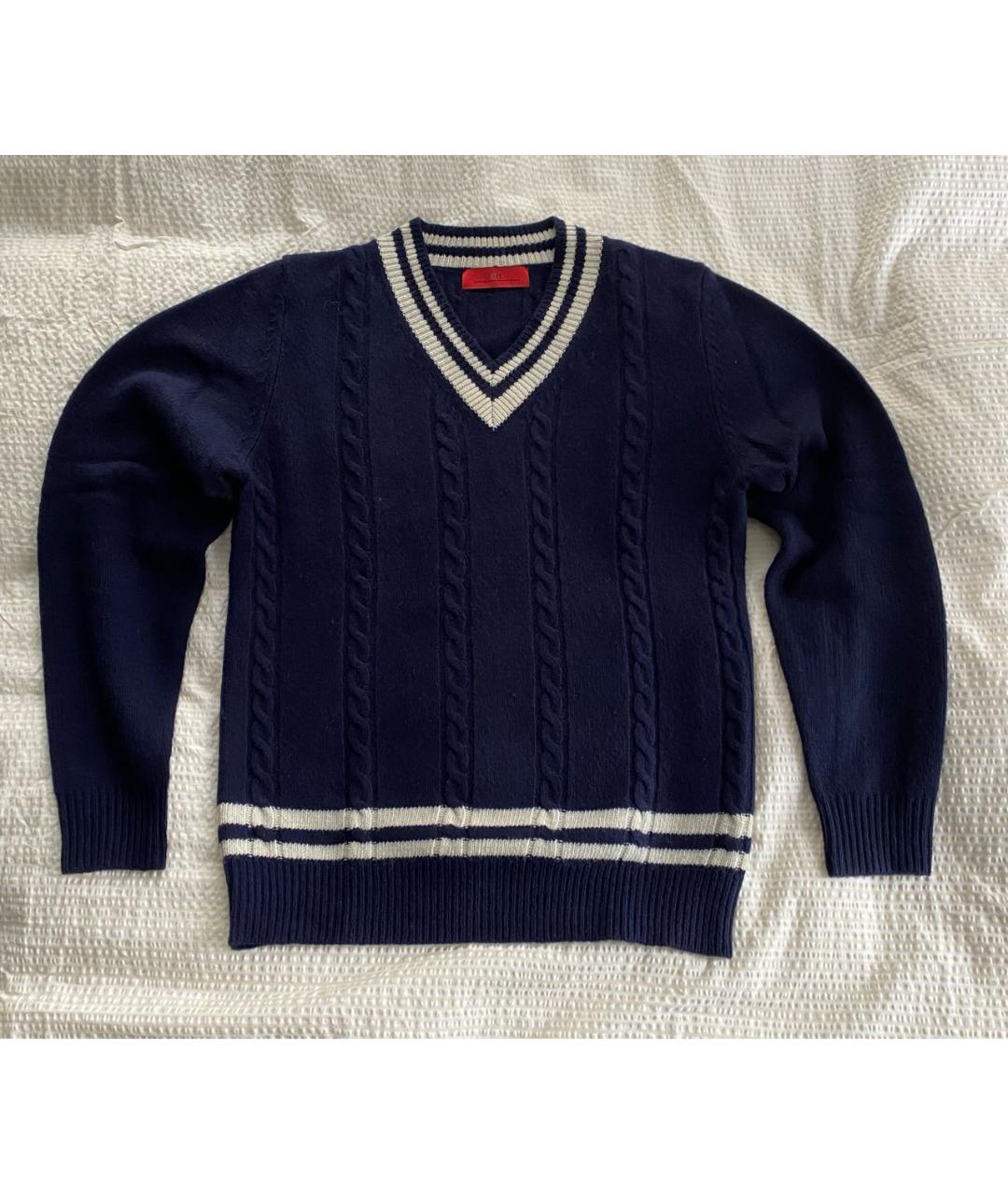 CH CAROLINA HERRERA Темно-синий джемпер / свитер, фото 5