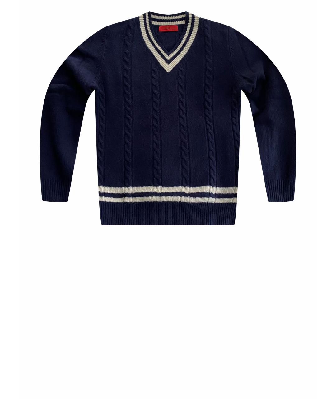 CH CAROLINA HERRERA Темно-синий джемпер / свитер, фото 1