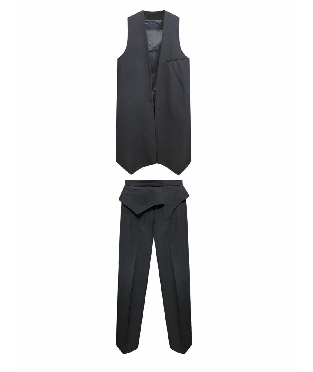 GIVENCHY Черный шерстяной костюм с брюками, фото 1