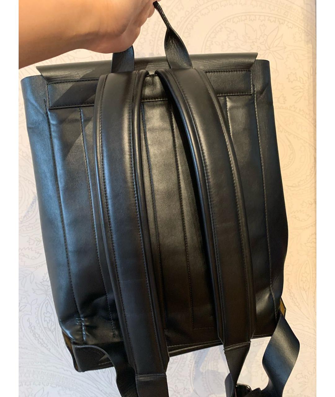 STELLA MCCARTNEY Черный рюкзак из искусственной кожи, фото 6