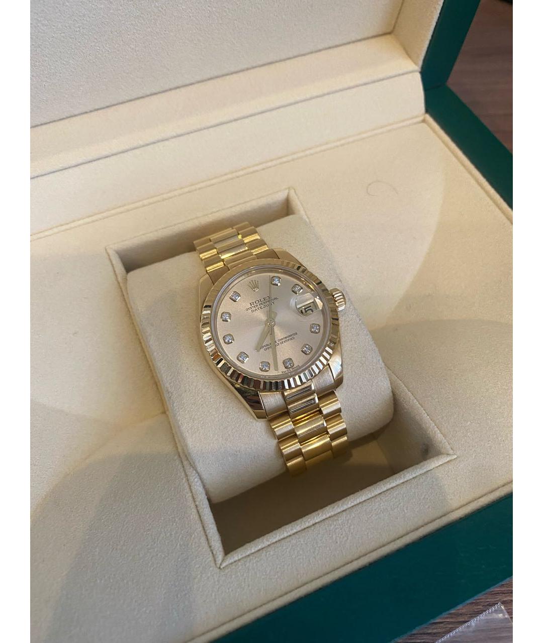 ROLEX Золотые часы из розового золота, фото 8