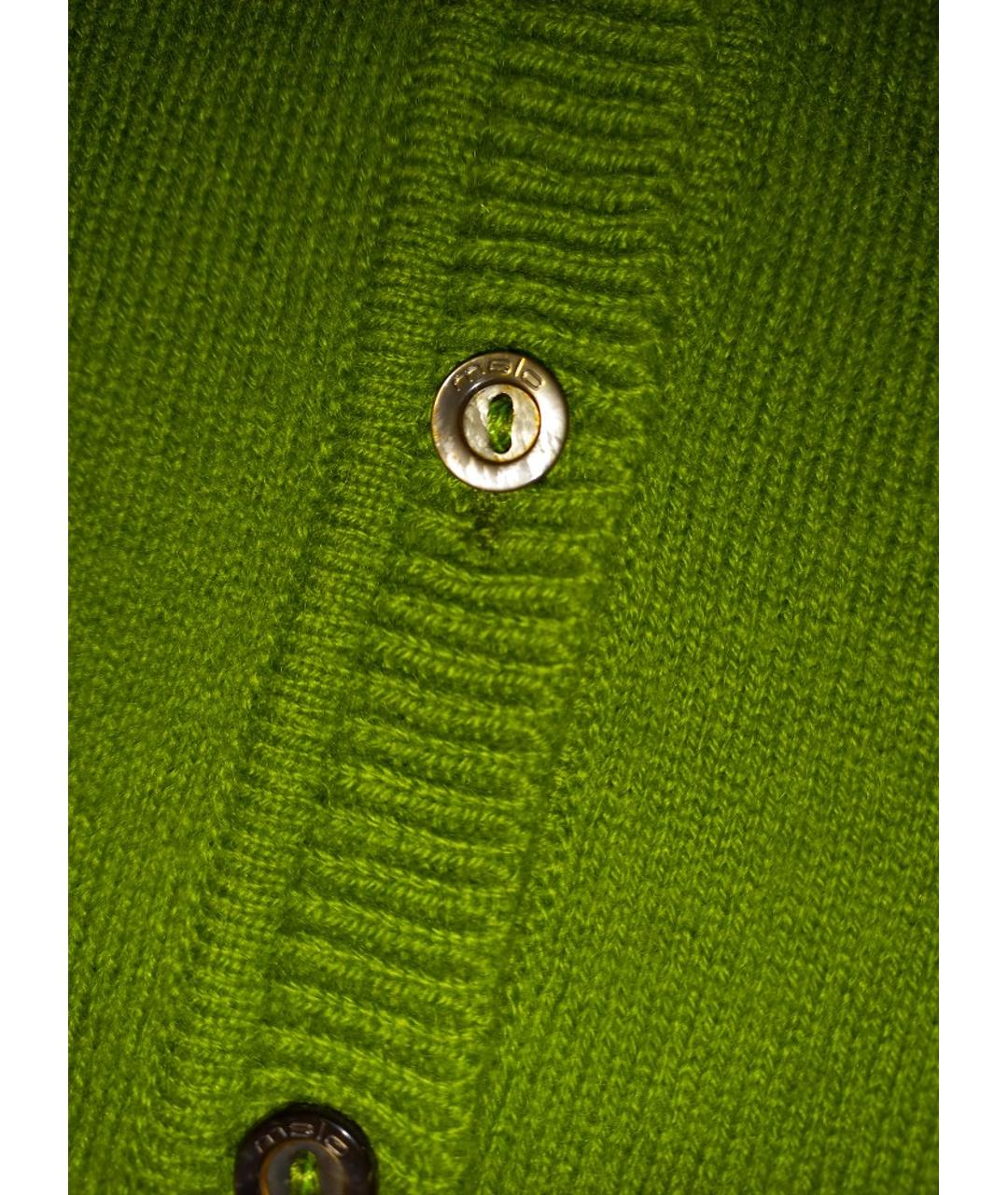 MALO Зеленый кашемировый кардиган, фото 4