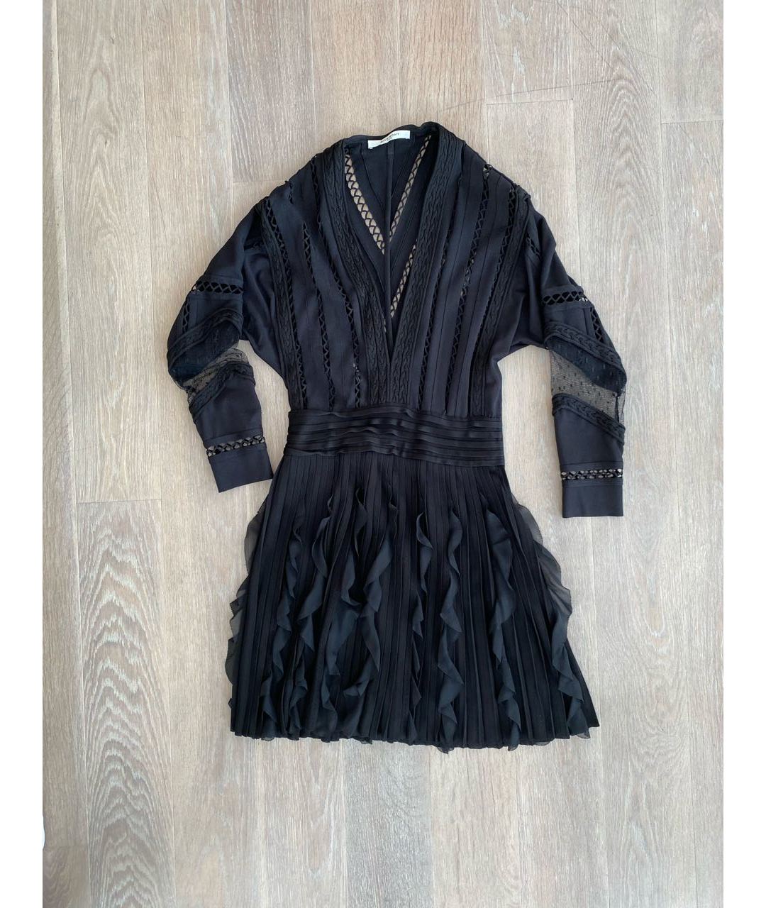 GIVENCHY Черное вискозное вечернее платье, фото 5