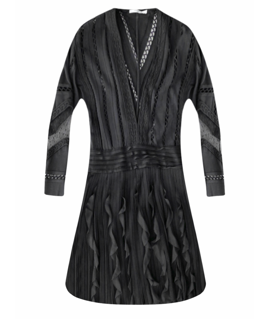 GIVENCHY Черное вискозное вечернее платье, фото 6