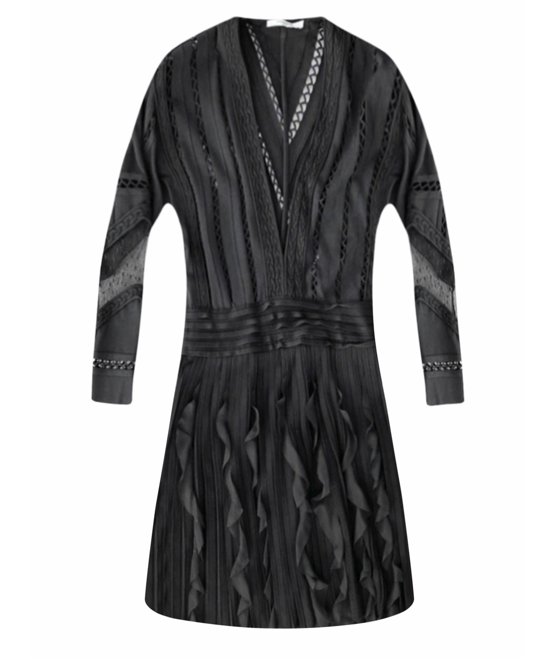 GIVENCHY Черное вискозное вечернее платье, фото 1