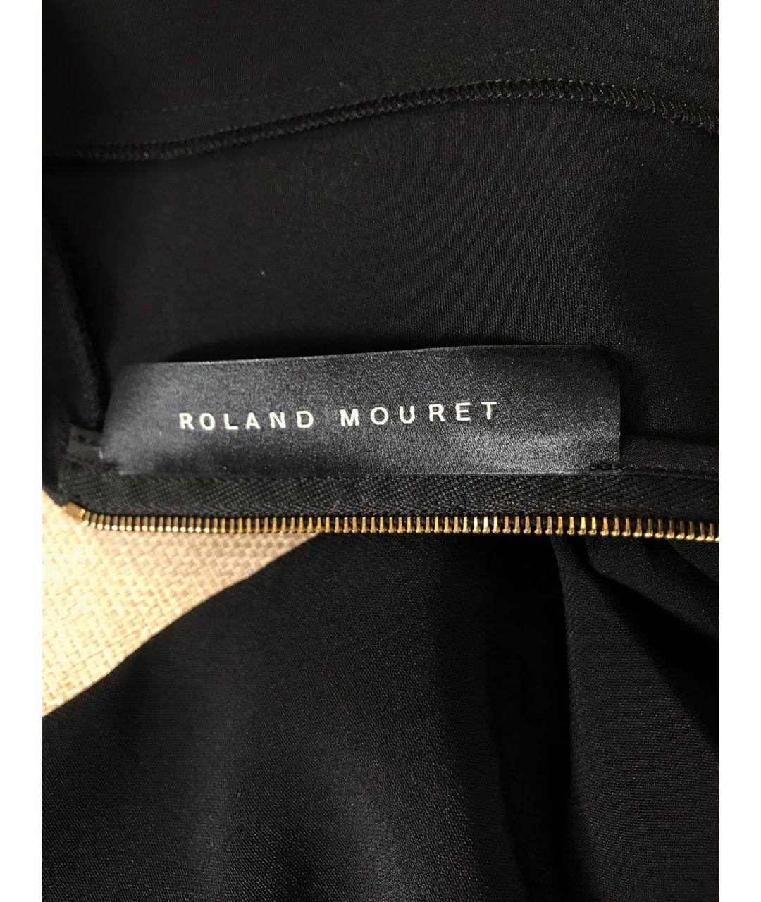 ROLAND MOURET Черное повседневное платье, фото 5